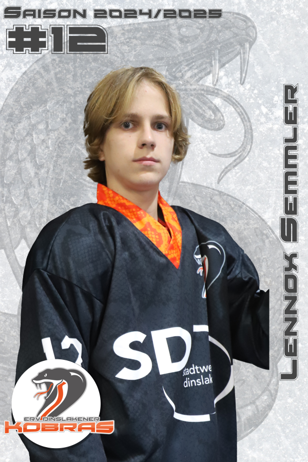 Player Card   2024 25   12   Lennox Semmler